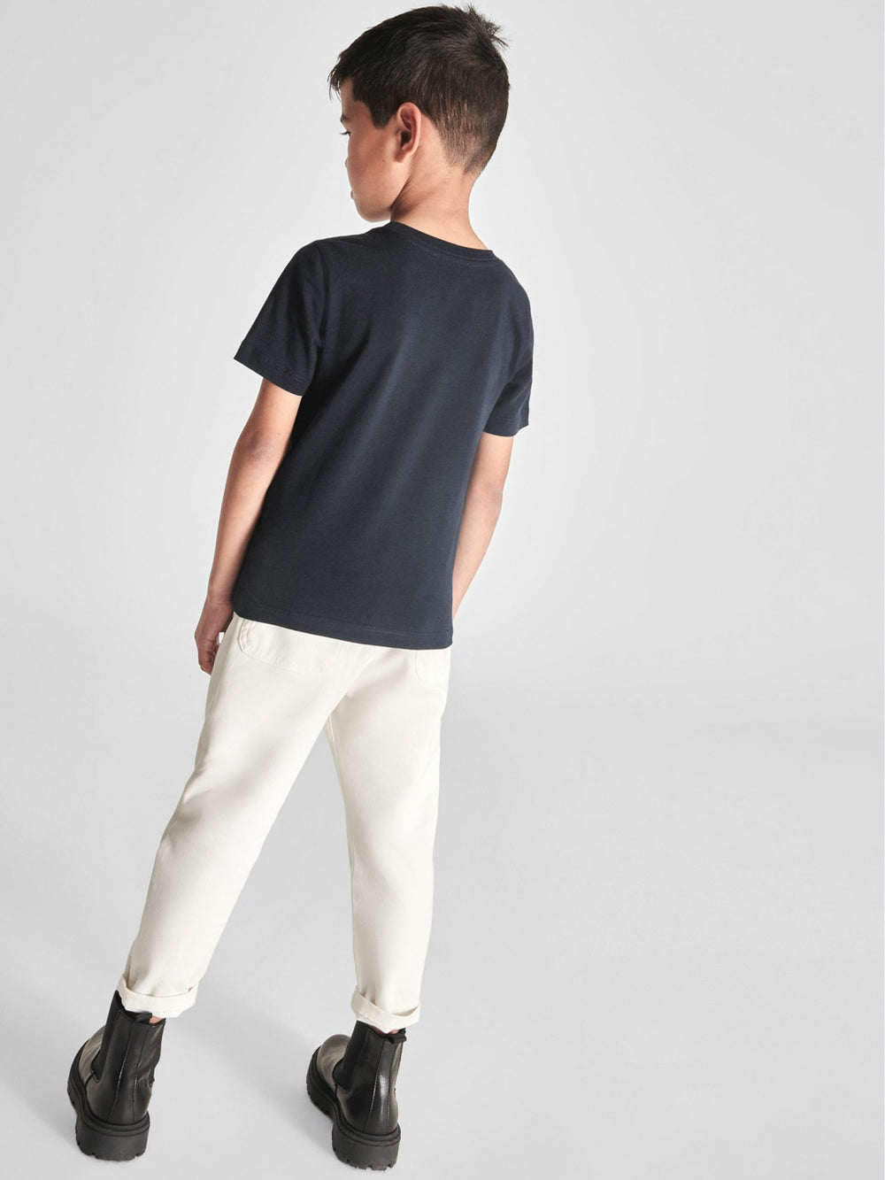 Reiss | 4-9 yrs Crew Neck T-Shirt in Navy