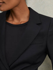 Reiss | Petite Single Breasted Suit Blazer in Navy