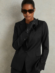 Reiss | Single Breasted Suit Blazer in Black