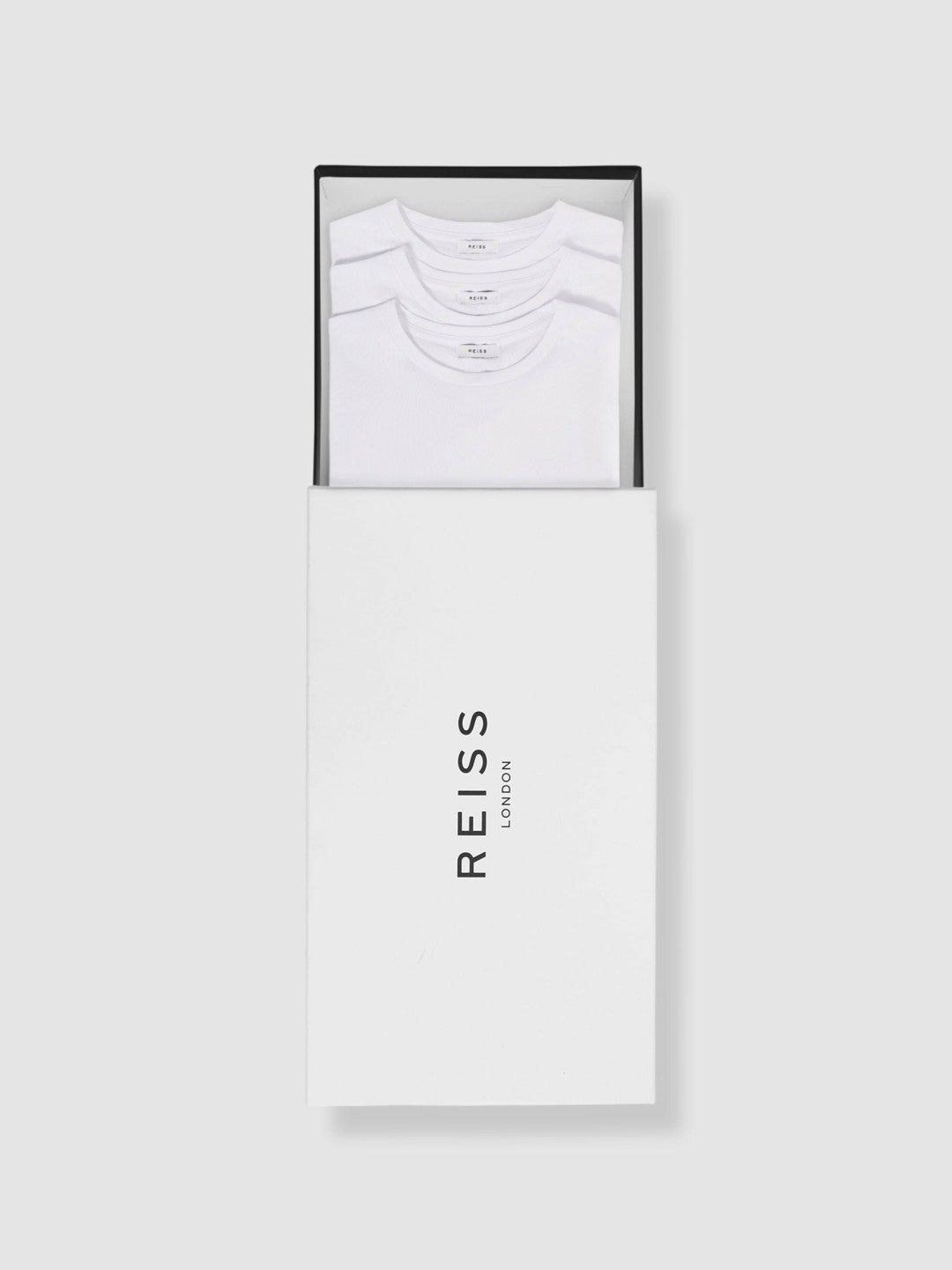 Reiss | Three Pack Of Crew Neck T-shirts in White