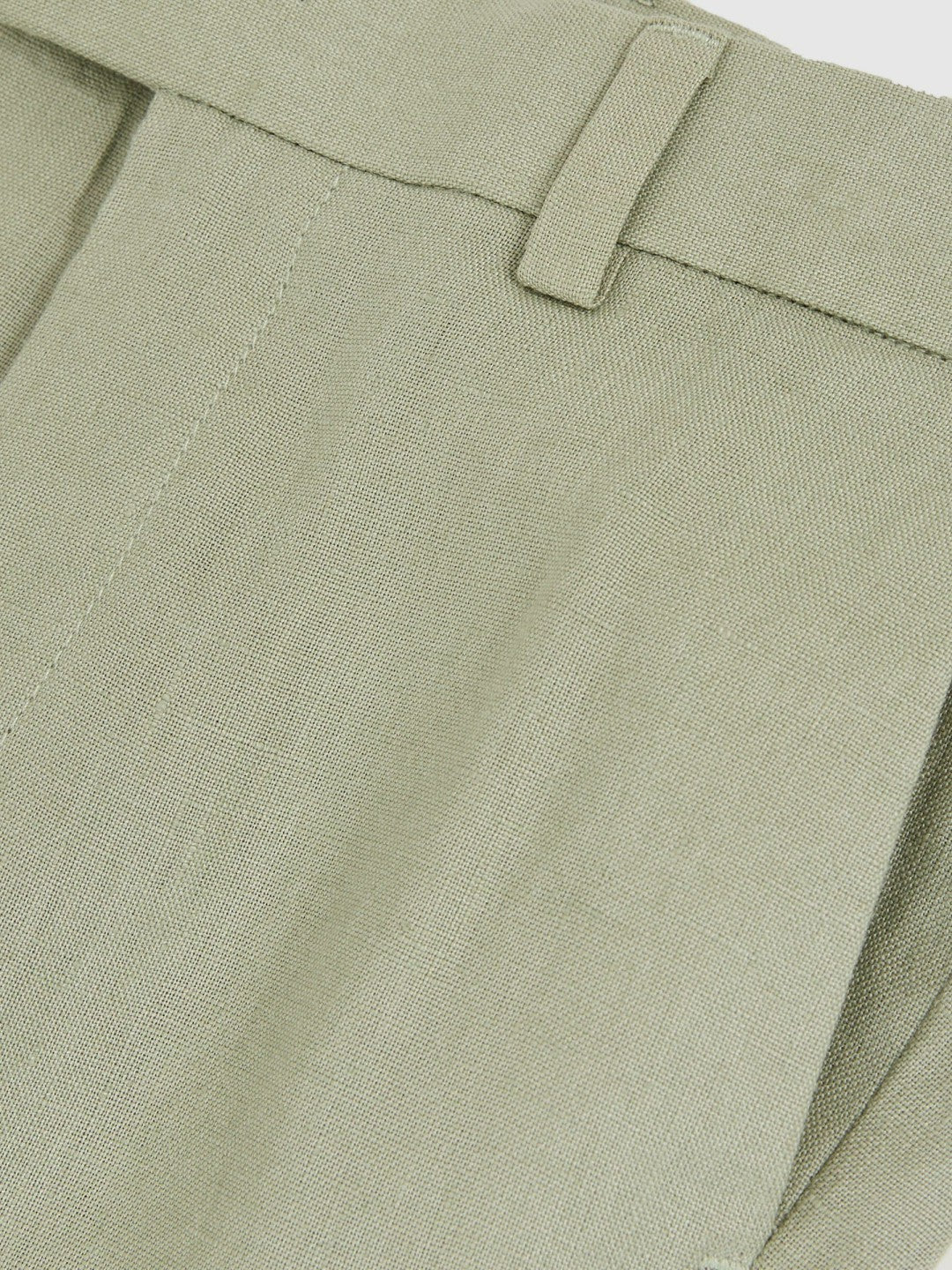 Reiss | Linen Suit Shorts in Apple