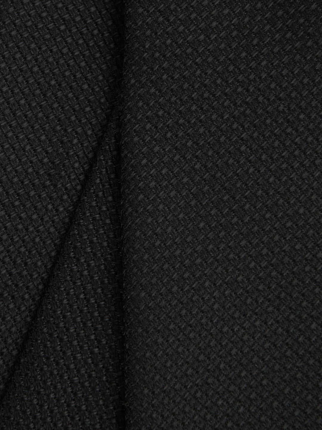 Reiss | Textured Silk Blend Tie in Black