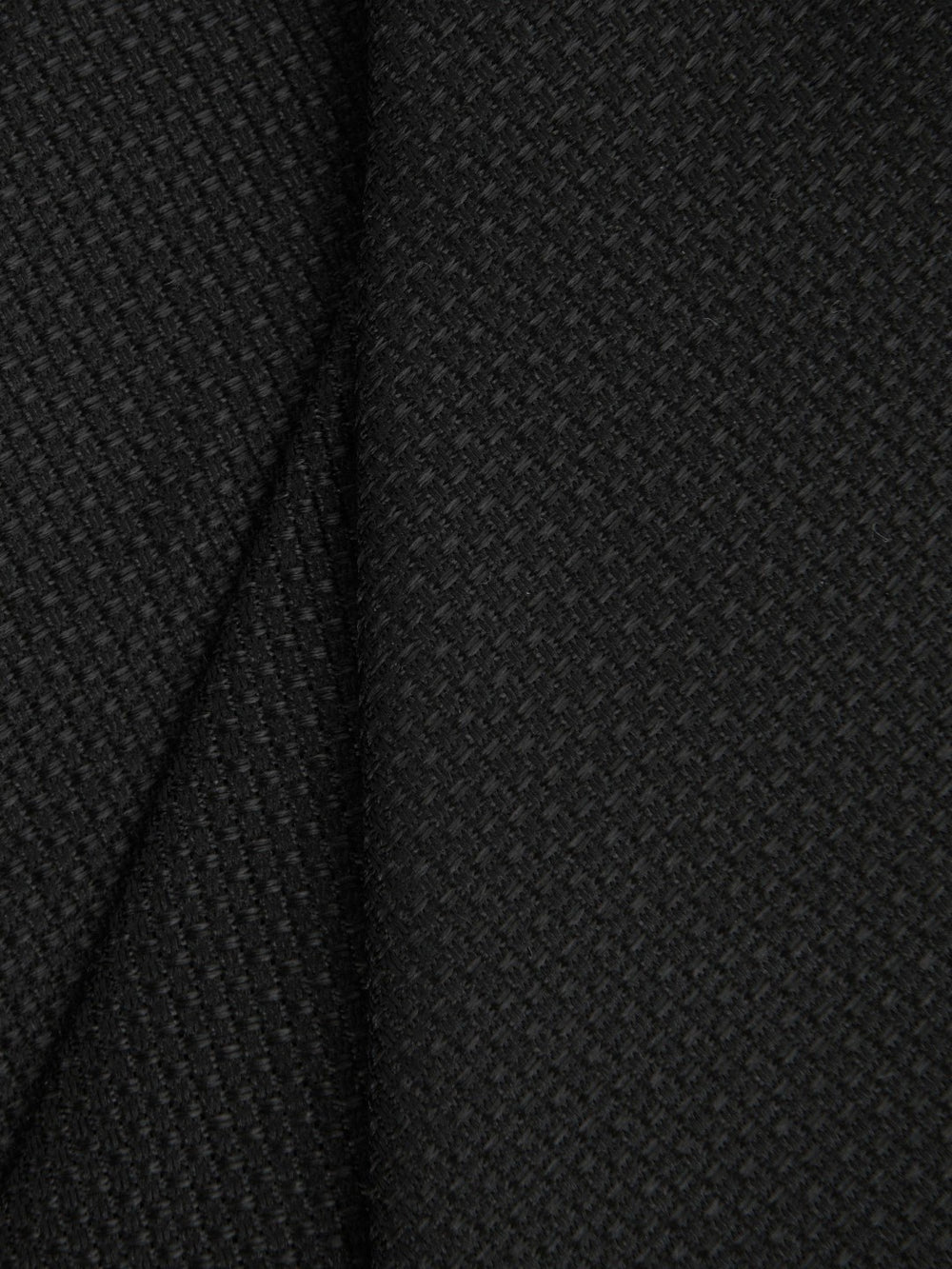 Reiss | Textured Silk Blend Tie in Black