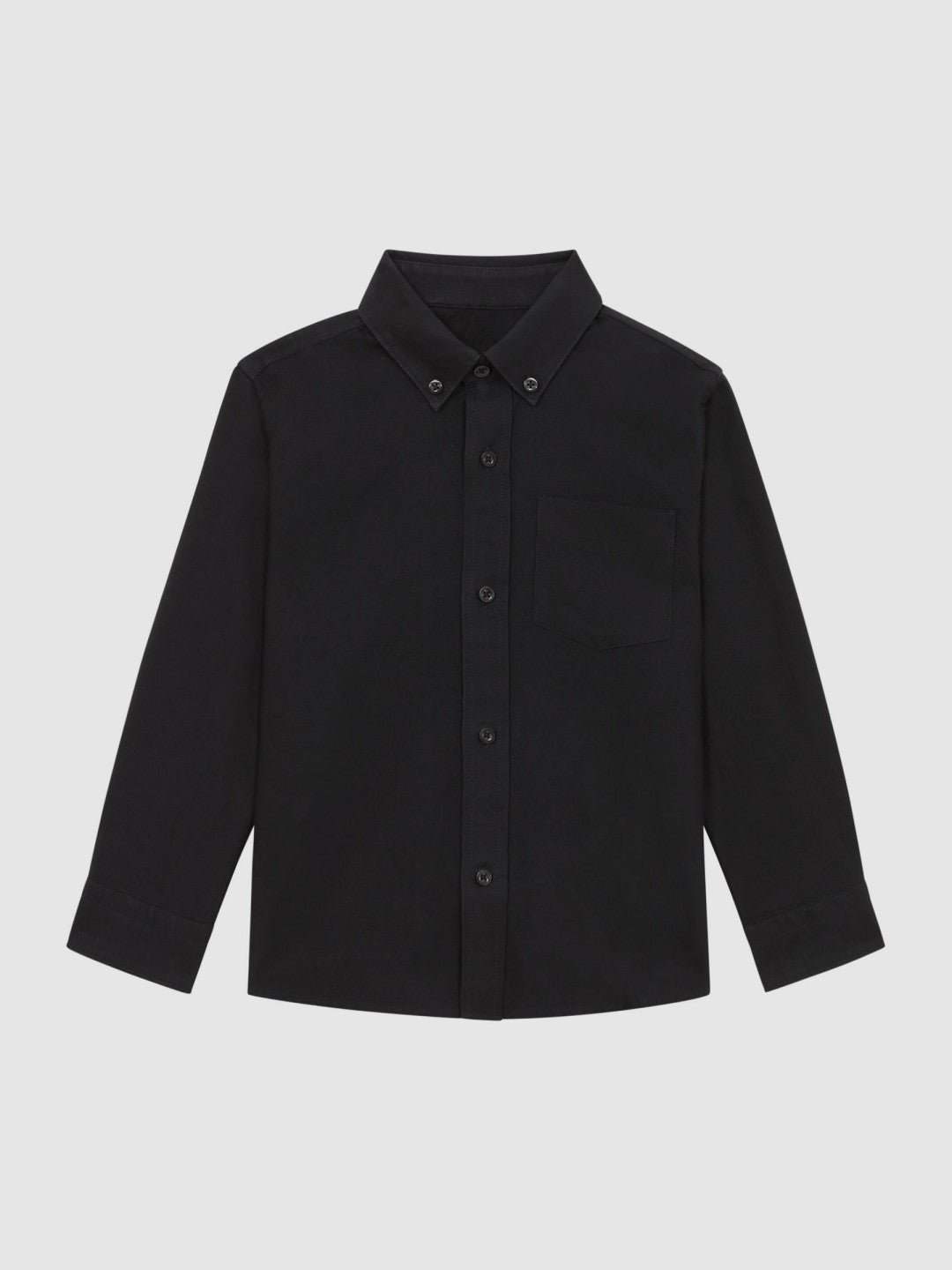 Reiss | 3-9 yrs Button Down Oxford Shirt in Black