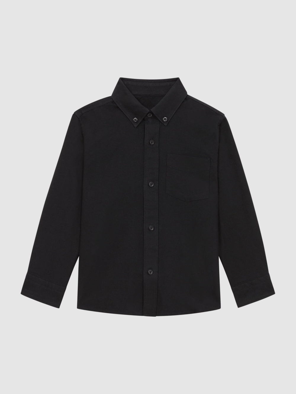 Reiss | 3-9 yrs Button Down Oxford Shirt in Black