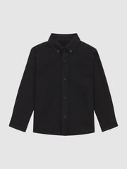 Reiss | 3-9 yrs Button Down Oxford Shirt in Black