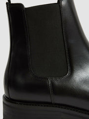 Reiss | Leather Chelsea Boots in Black