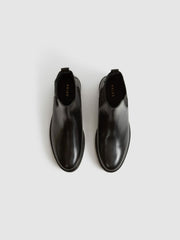 Reiss | Leather Chelsea Boots in Black