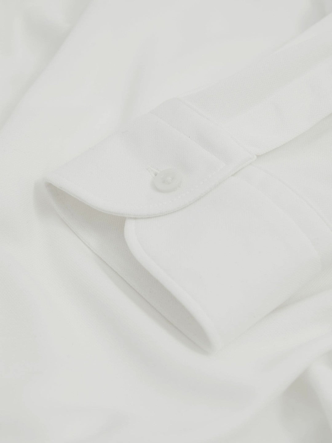 Reiss | Modal Blend Cutaway Collar Shirt in White