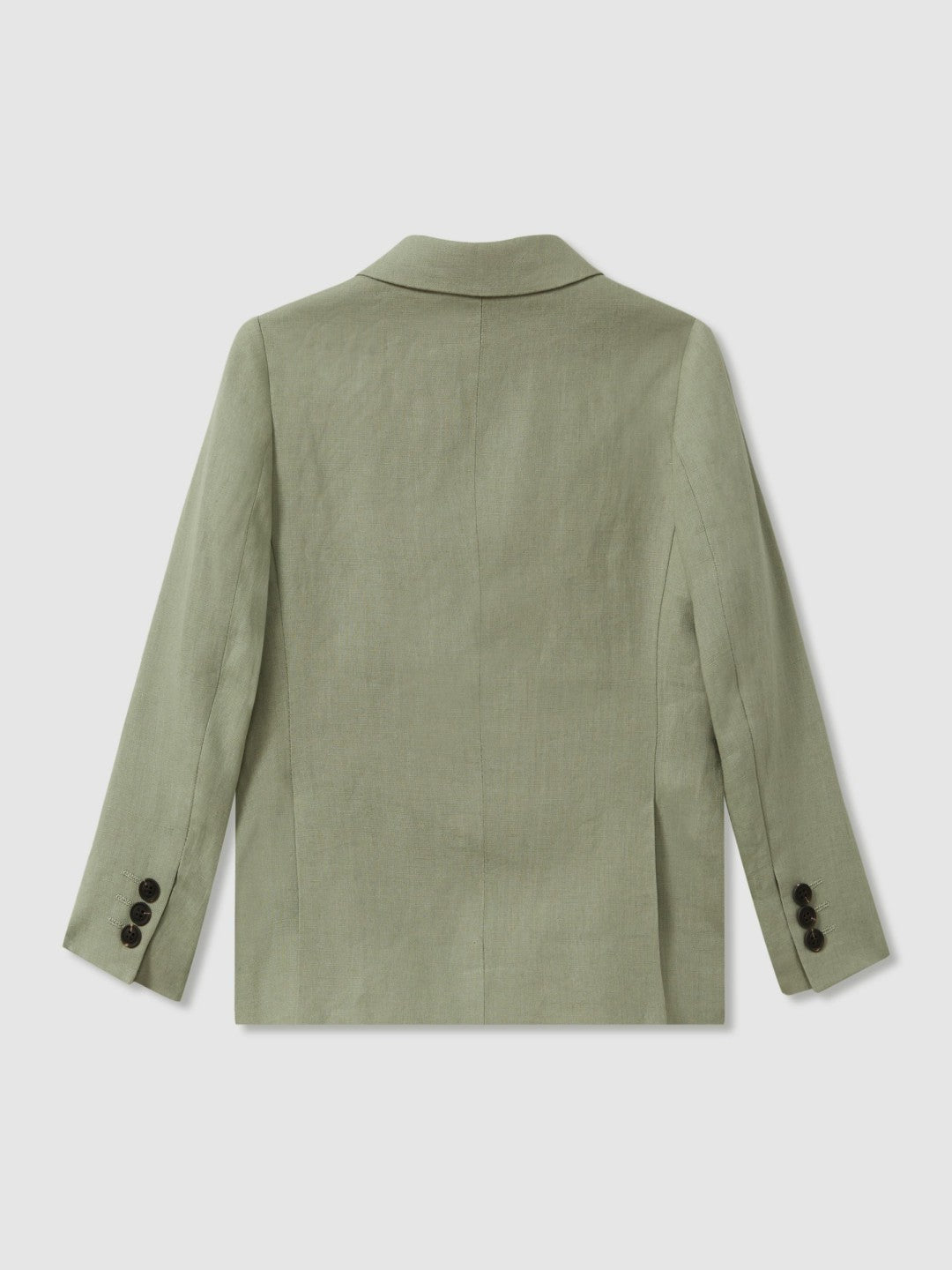 Reiss | 9-13 yrs Linen Single Breasted Blazer in Apple