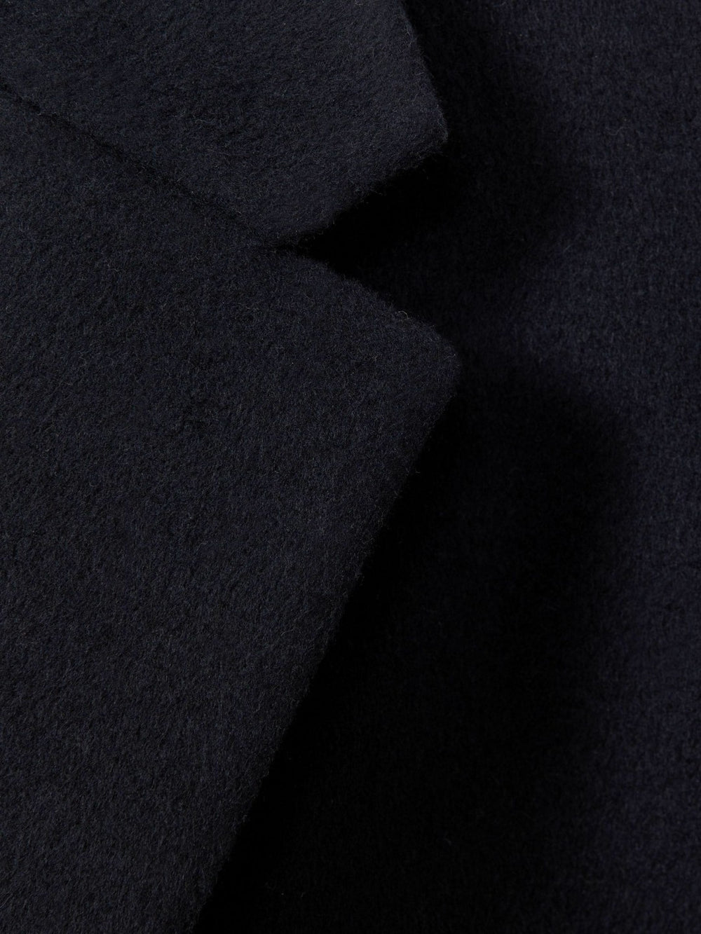 Reiss | Wool Blend Single Breasted Epsom Overcoat in Navy