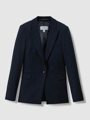 Reiss | Tailored Single Breasted Suit Blazer in Navy