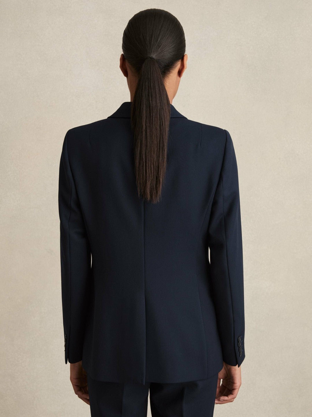 Reiss | Tailored Single Breasted Suit Blazer in Navy