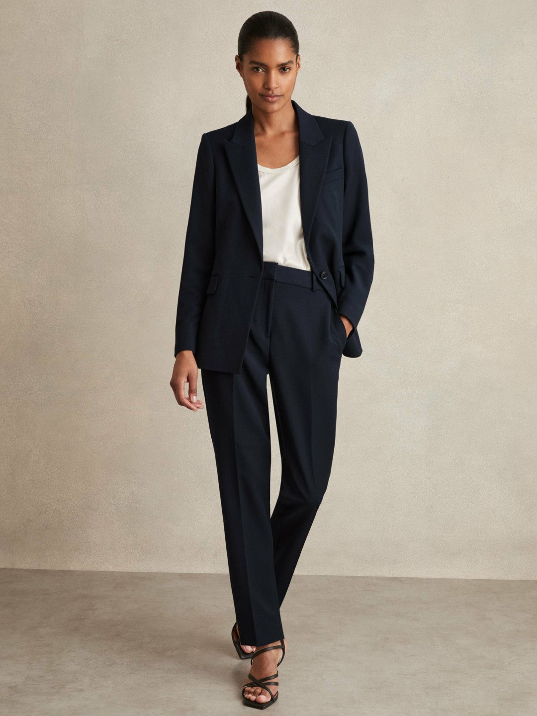 Reiss | Slim Fit Suit Trousers in Navy