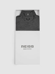 Reiss | Pack of Two Merino Wool Jumpers in Derby Grey Marl
