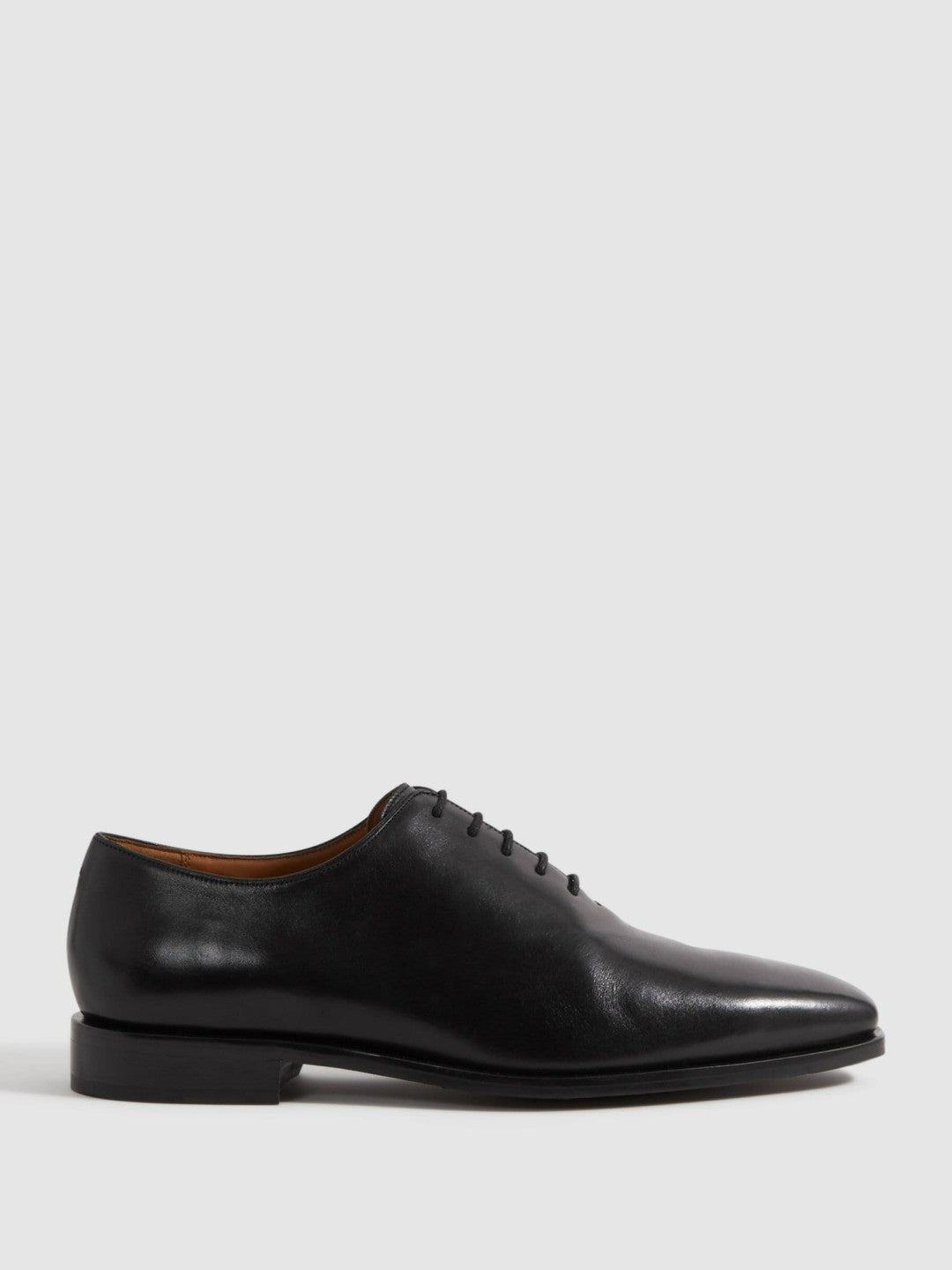 Reiss | Leather Lace-Up Shoes in Black