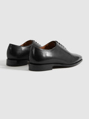 Reiss | Leather Lace-Up Shoes in Black
