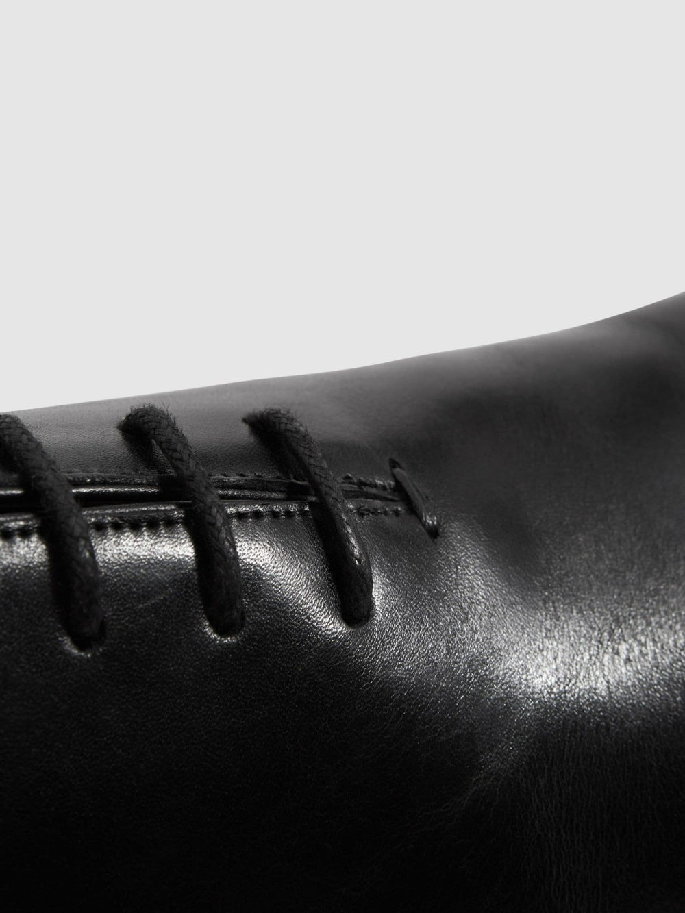 Reiss | Leather Lace-Up Shoes in Black