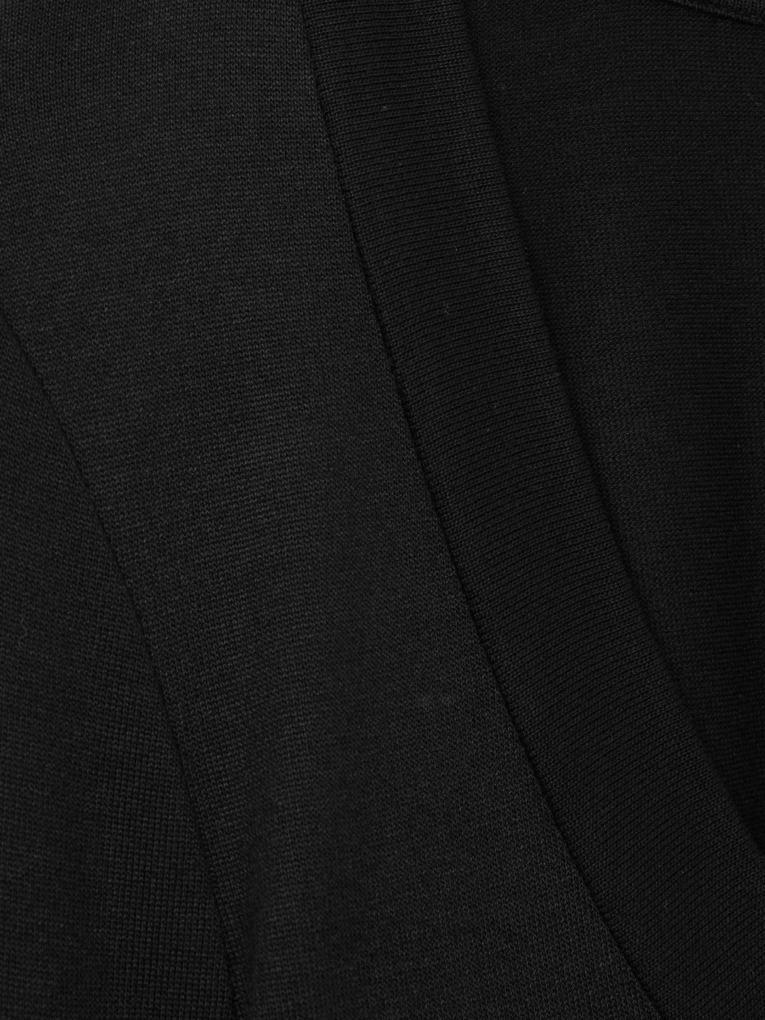 Reiss | Jersey V-Neck Top in Black