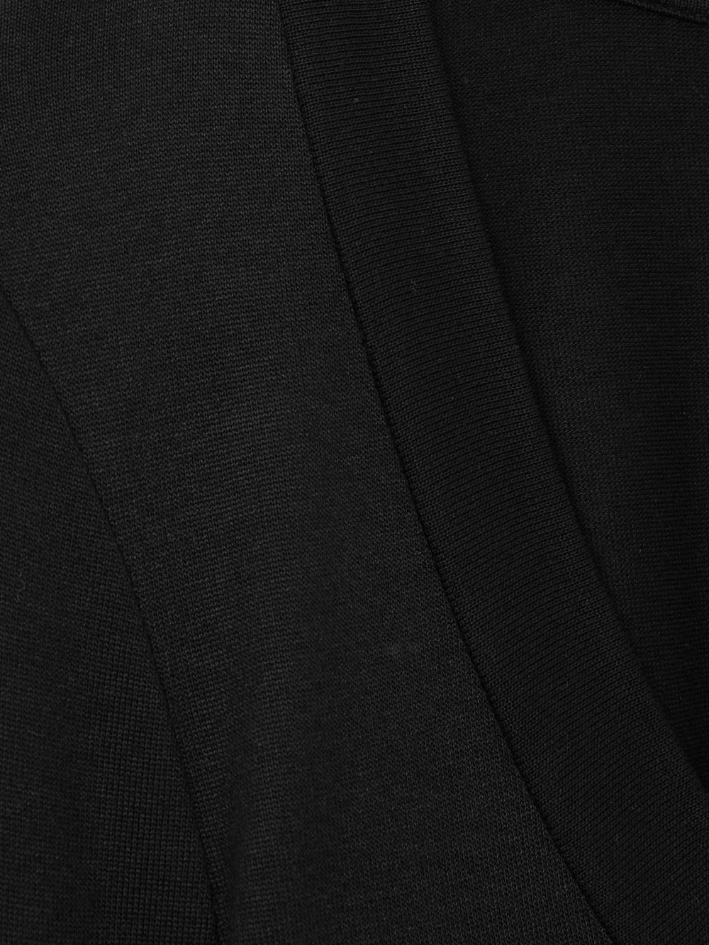 Reiss | Jersey V-Neck Top in Black