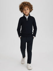 Reiss | 3-9 yrs Slim Fit Cotton Shirt in White