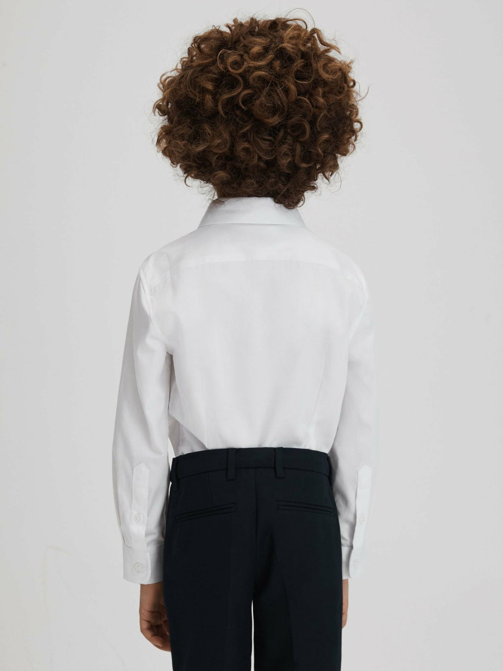Reiss | 3-9 yrs Slim Fit Cotton Shirt in White