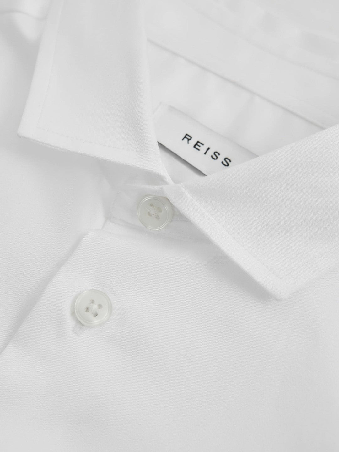 Reiss | 3-9 yrs Slim Fit Cotton Shirt in White