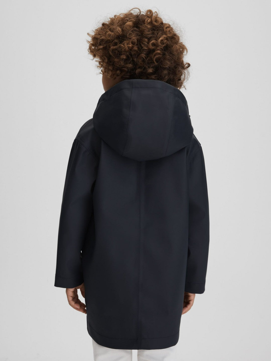 Reiss | 9-13 yrs Water Repellent Hooded Coat in Navy