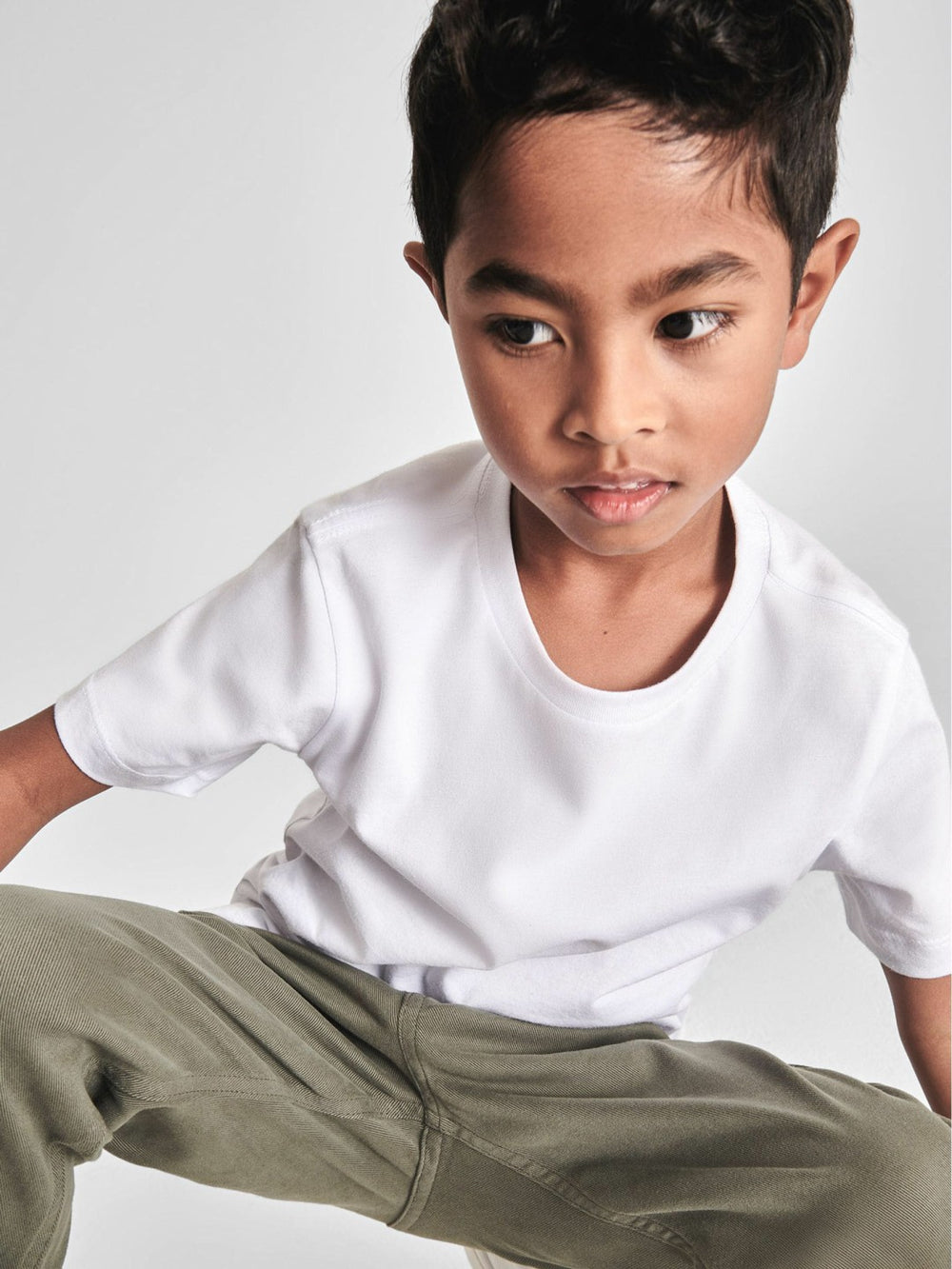 Reiss | 4-9 yrs Crew Neck T-Shirt in White