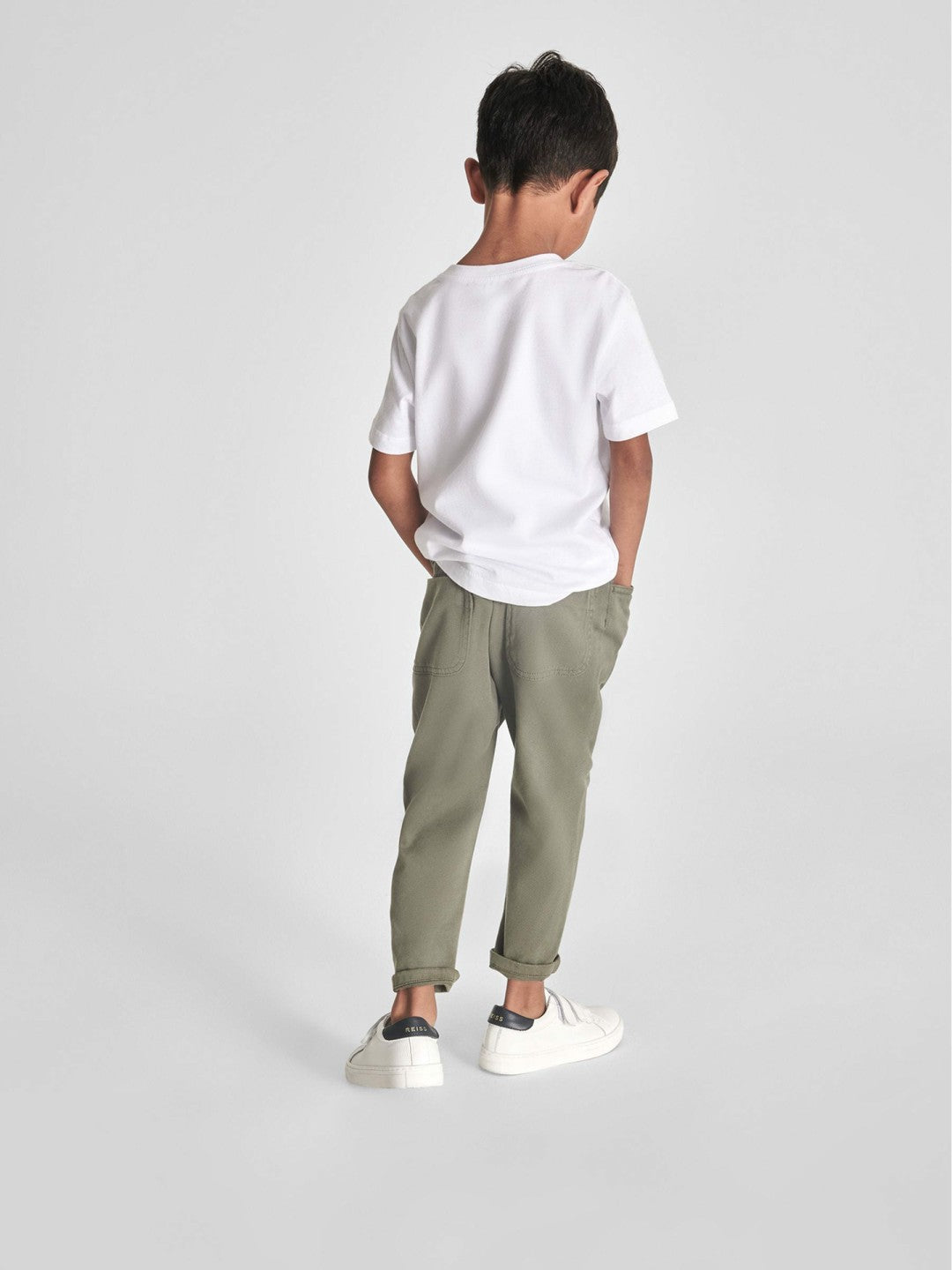 Reiss | 4-9 yrs Crew Neck T-Shirt in White