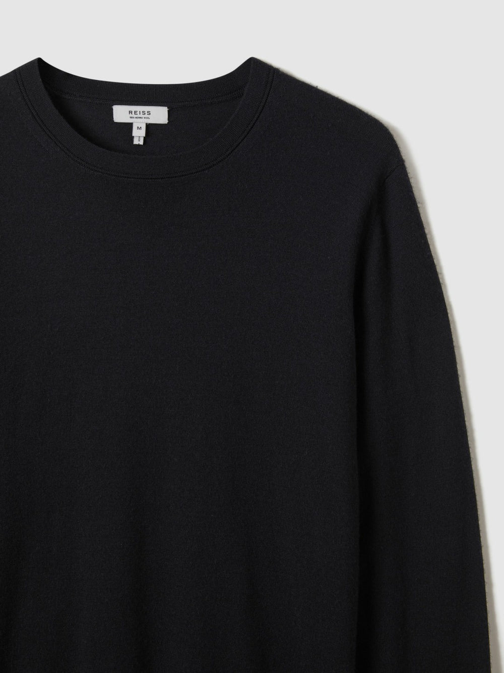 Reiss | Merino Wool Crew Neck Jumper in Navy