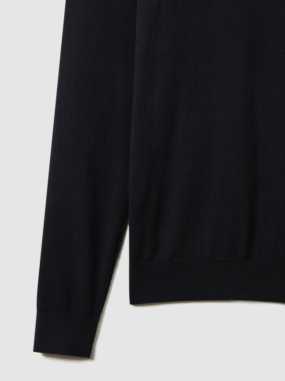 Reiss | Merino Wool Crew Neck Jumper in Navy
