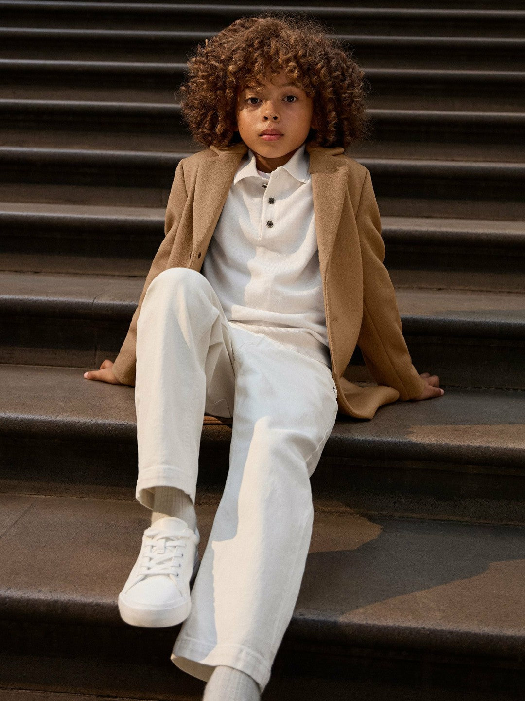 Reiss | 9-14 yrs Slim Fit Casual Chinos in White