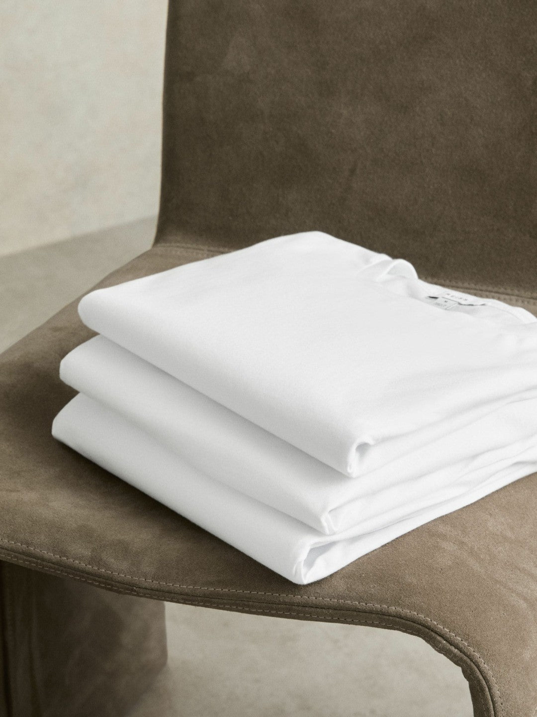 Reiss | Cotton-Jersey Crew-Neck T-shirts 3 Pack in White