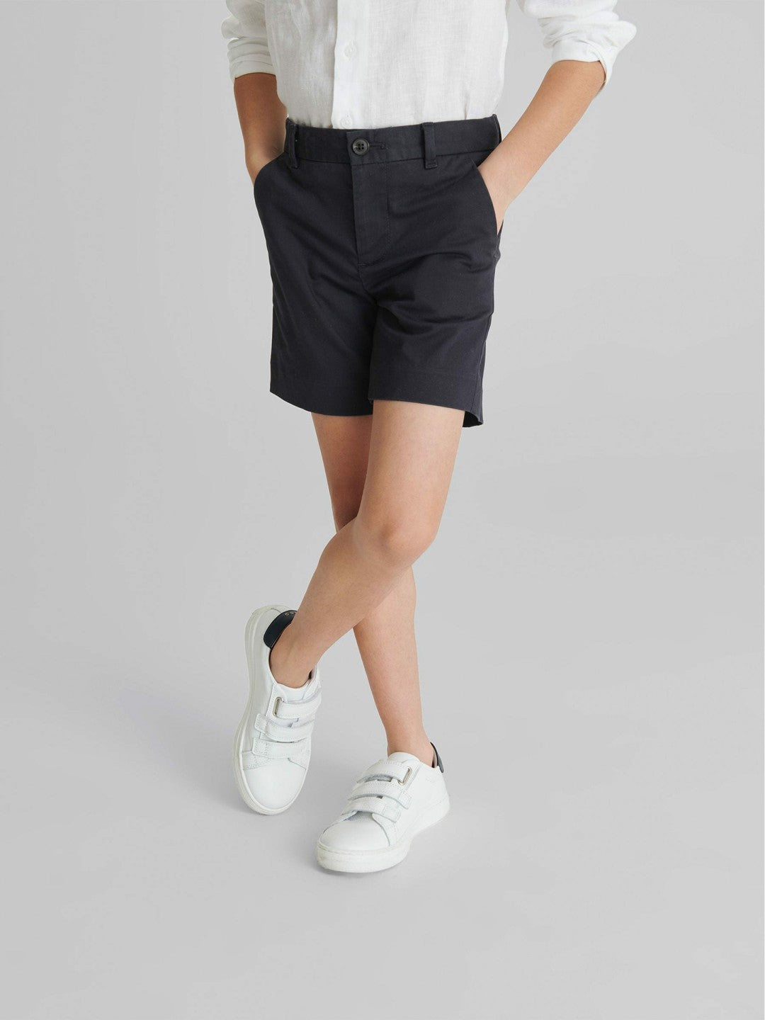 Reiss | 4-9 yrs Casual Chino Shorts in Navy