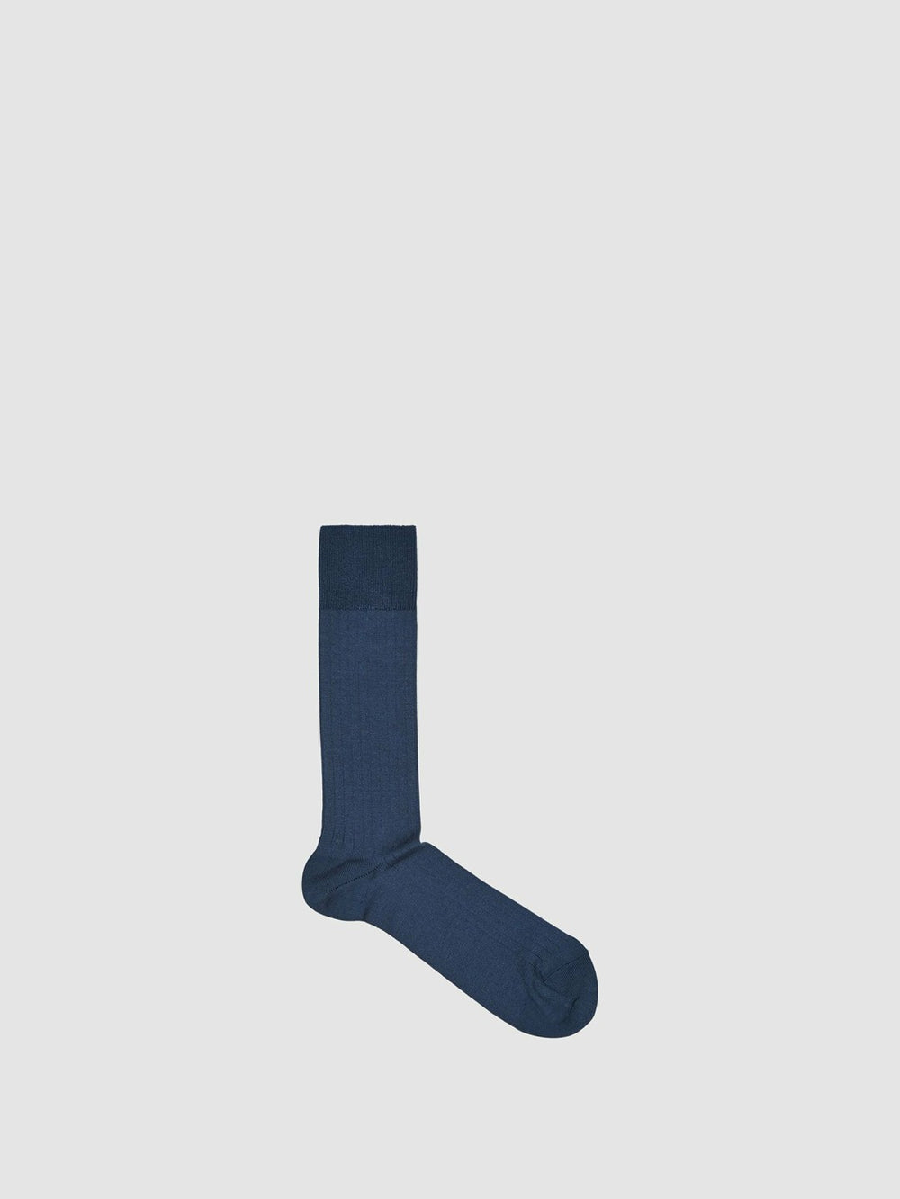 Reiss | Ribbed Socks in Airforce Blue
