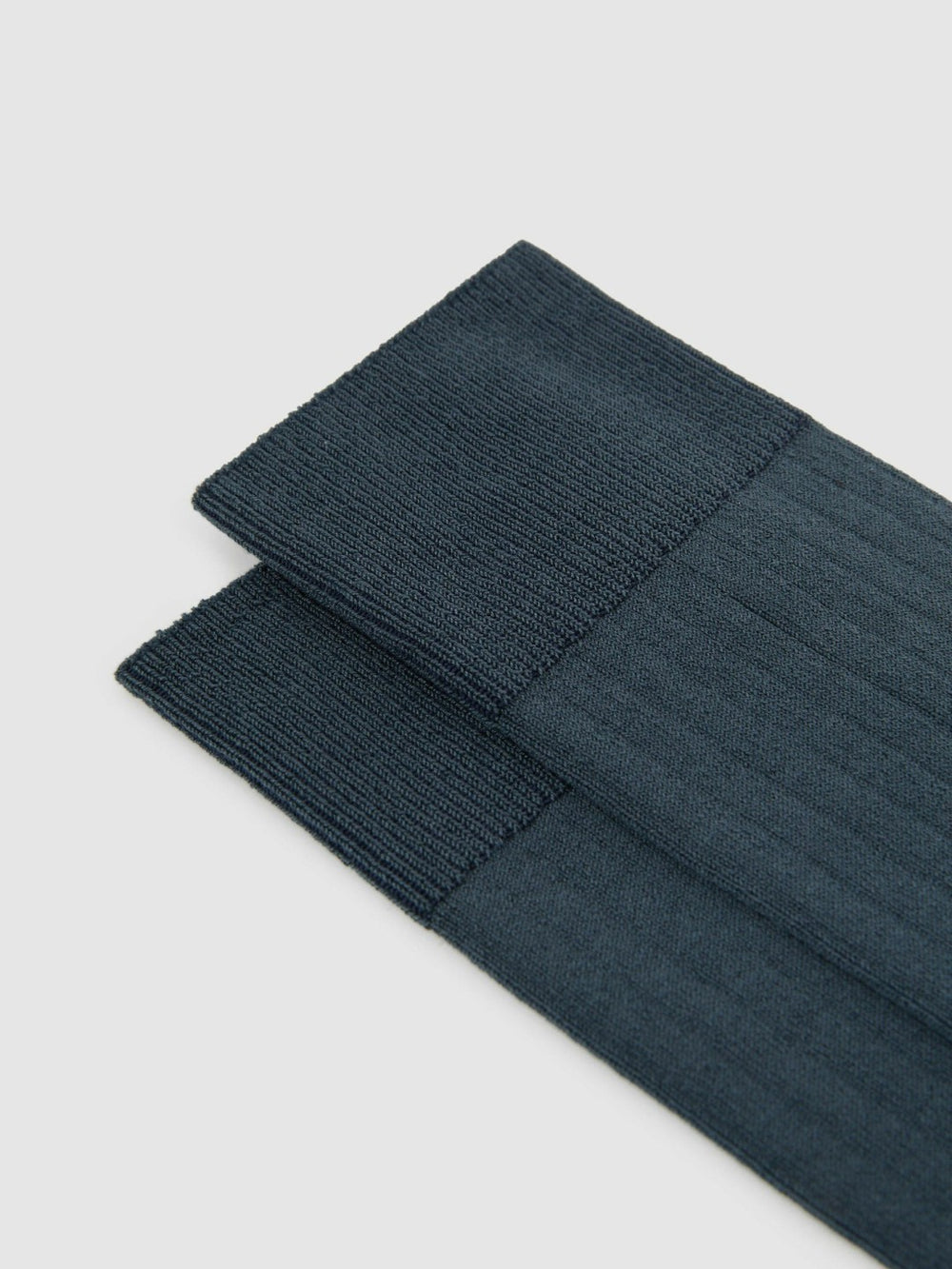 Reiss | Ribbed Socks in Airforce Blue