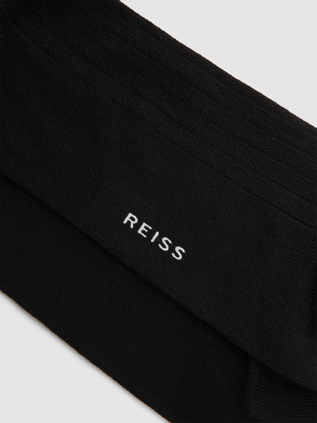 Reiss | Ribbed Socks in Black