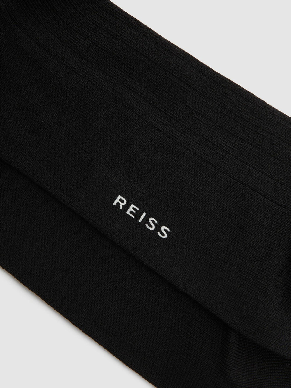 Reiss | Ribbed Socks in Black