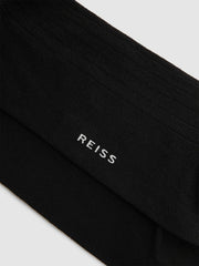 Reiss | Ribbed Socks in Black