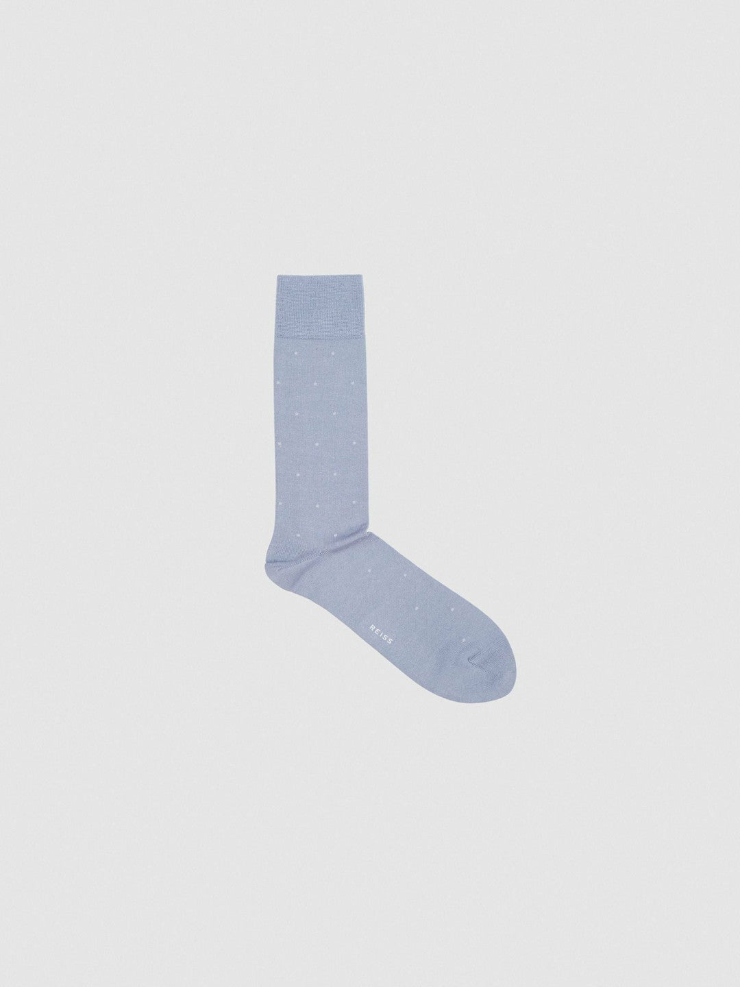 Reiss | Polka Dot Socks in Airforce Blue