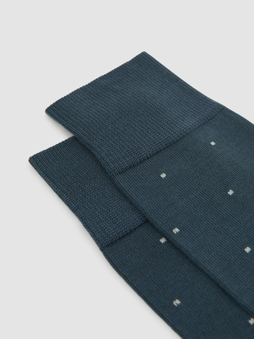 Reiss | Polka Dot Socks in Airforce Blue