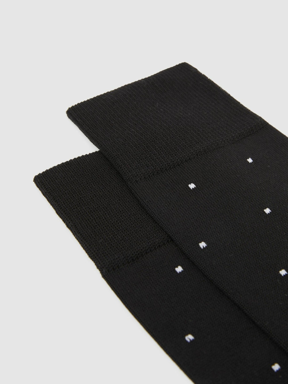 Reiss | Polka Dot Socks in Black