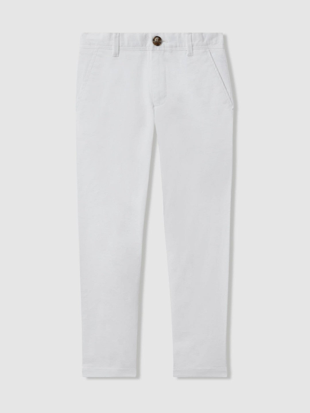 Reiss | 3-9 yrs Slim Fit Casual Chinos in White