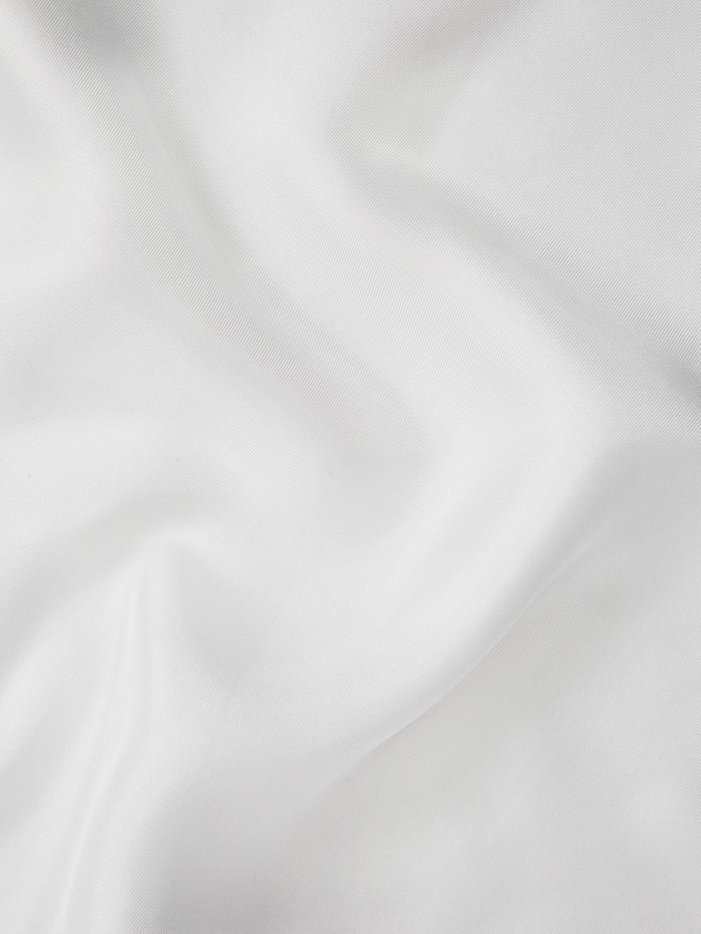 Reiss | Plain Silk Pocket Square in White