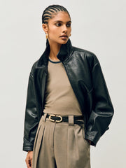 Reiss | Horseshoe Belt in Black