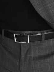 Reiss | Reversible Leather Belt in Black/Brown