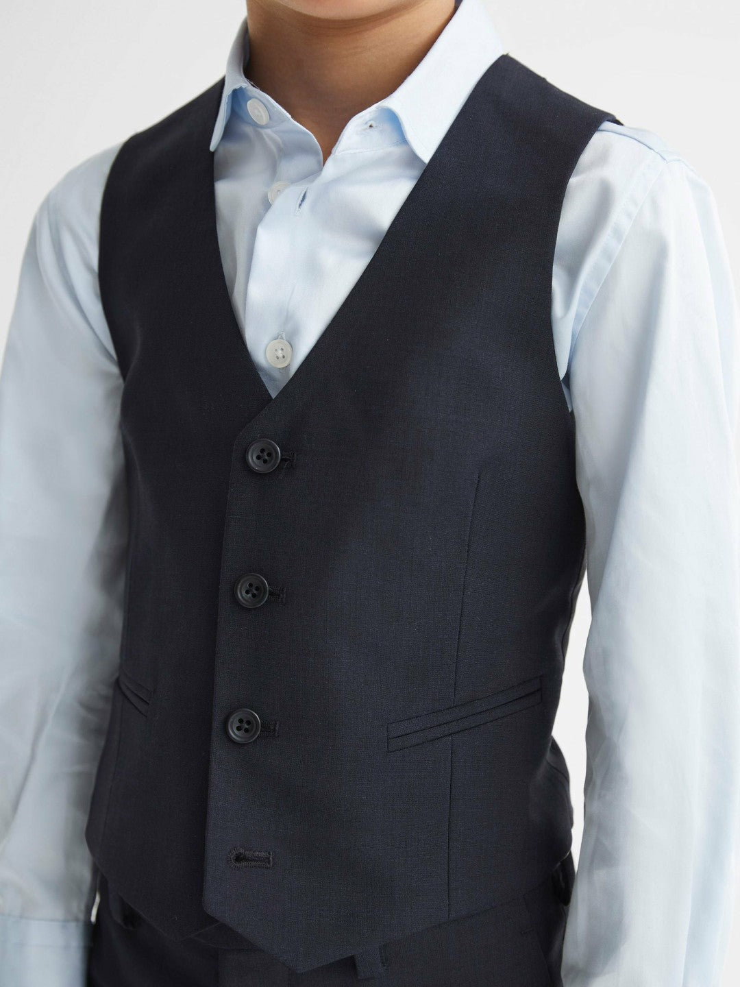 Reiss | 4-9 yrs Modern Fit Waistcoat in Navy