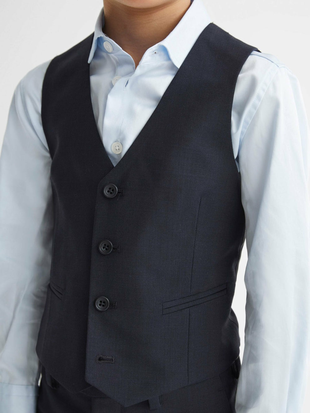 Reiss | 4-9 yrs Modern Fit Waistcoat in Navy