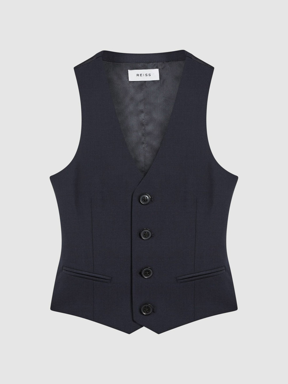 Reiss | 4-9 yrs Modern Fit Waistcoat in Navy